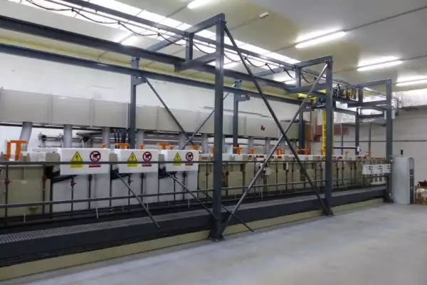 Anodizing line