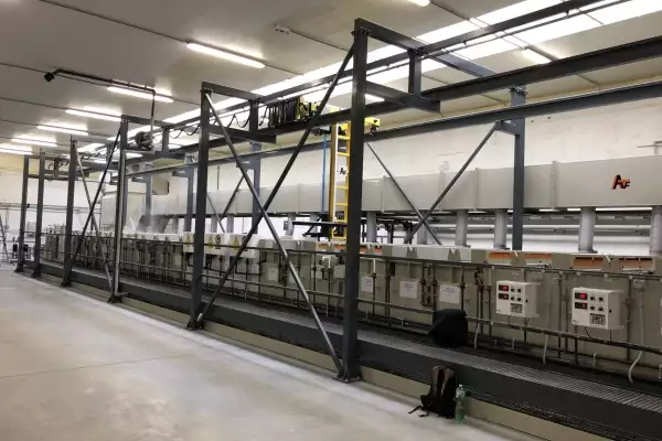 Anodizing line